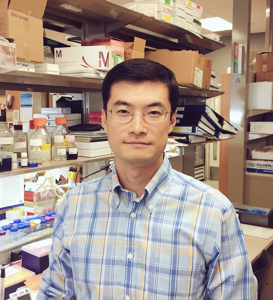 Congratulations to our postdoc, Zhixun Dou, who just accepted a position as Assistant Professor at MGH and Harvard Medical School. He will be starting this fall. Best of luck!