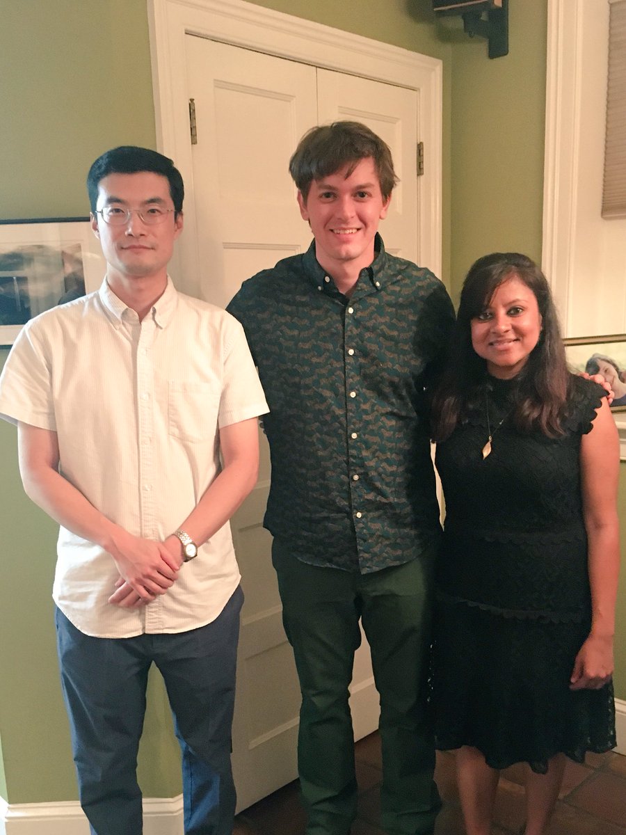 Fun was had by all celebrating Payel Sen, Zhixun Dou, and Riley Graham’s last night on completing their tenure in the lab. Congratulations on your fantastic new positions!