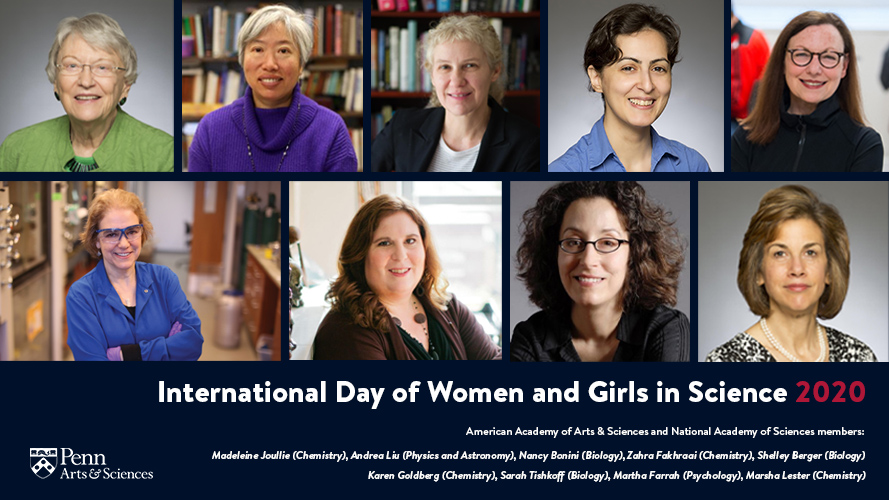 Happy Women In Science Day from Penn Arts & Science!