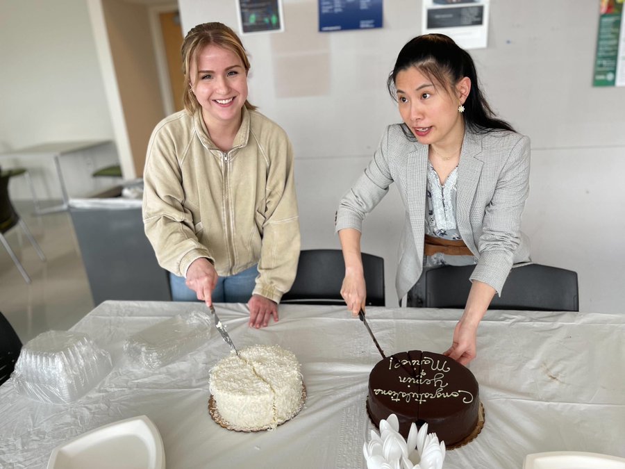 We want to congratulate Marisol Hooks and Yemin Lan as they head off to new positions. Marisol will be starting grad school at Penn BGS this fall, and Yemin will be joining a startup. Thanks for your hard work! You will be missed!